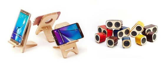 [K-Brand] Creative Wood Speaker